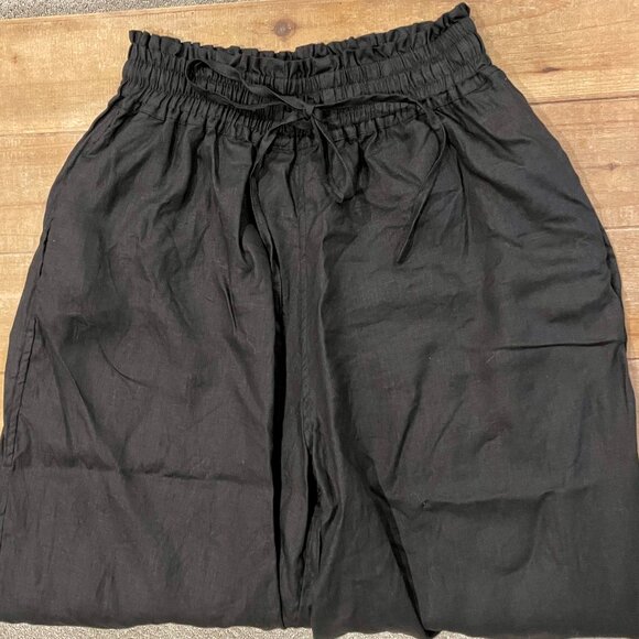 Avy & Co. linen wide leg pant - Picture 2 of 4